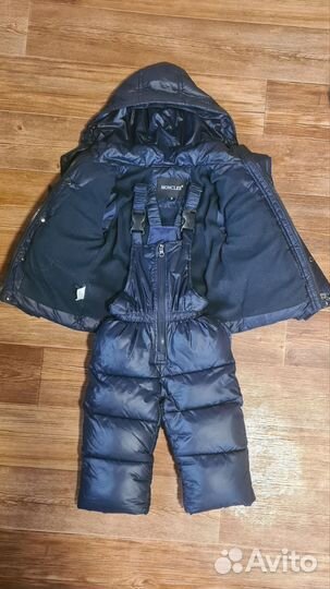 Пуховик moncler детский