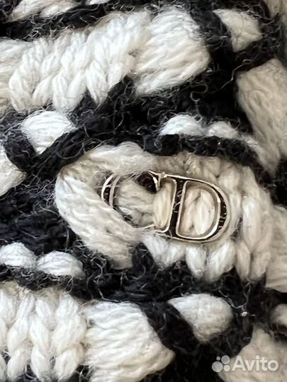 Комплект шапка и шарф Christian Dior (оригинал)