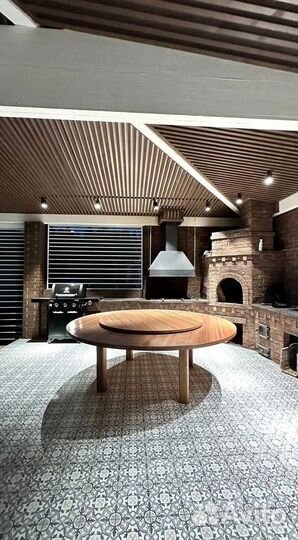 Стол новый лофт из массива дерева