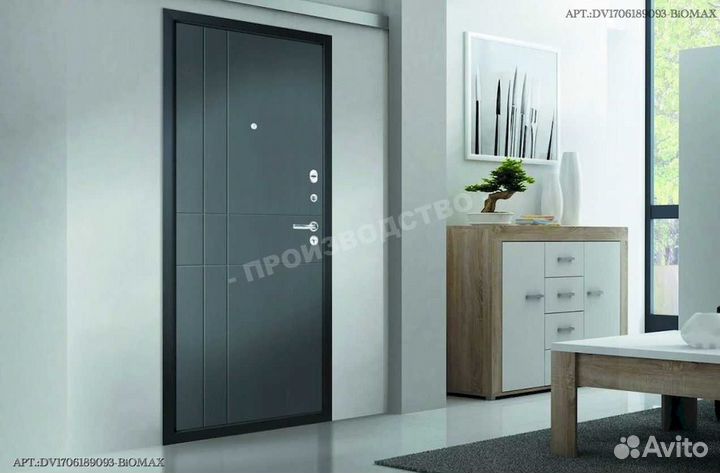 Дверь входная железная