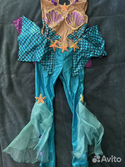 Костюм русалочки для девочки комбинезоном
