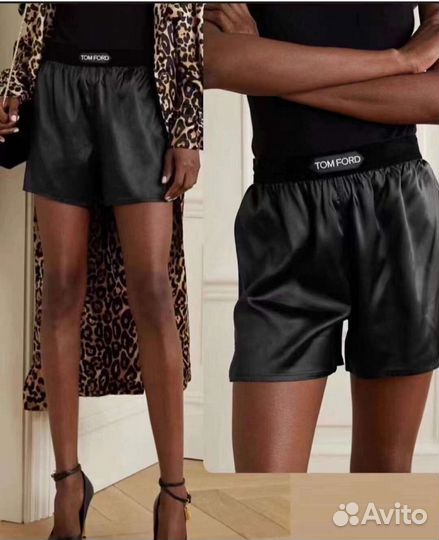 Кожаные шорты Tom Ford