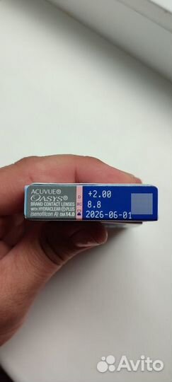 Линзы контактные acuvue oasys двухнедельные