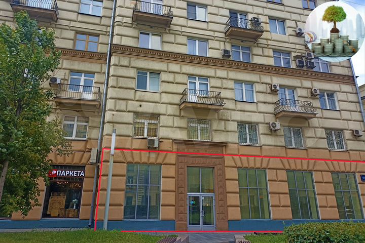 Торговое помещение – 322 м²