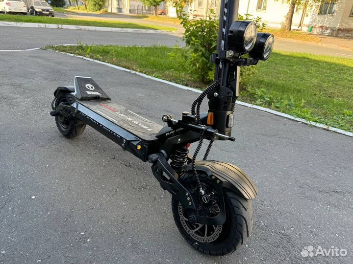 Электросамокат white siberia teverun fighter 6000W