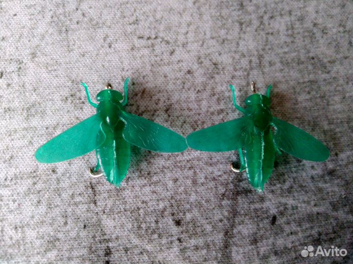 Муха Пластик Искуственная Наживка Приманка СССР