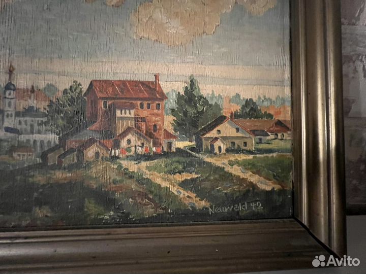 Картина антиквариат 