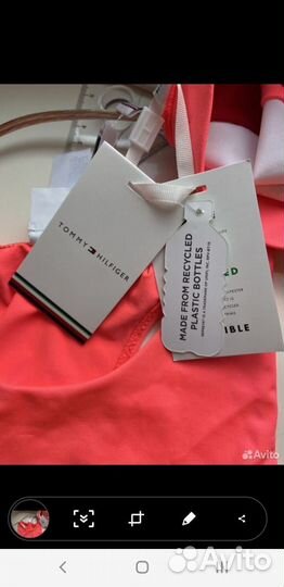 Купальник Tommy hilfiger 10-12 лет, новый