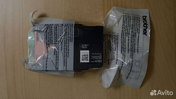 Оригинальный картридж Brother чёрный