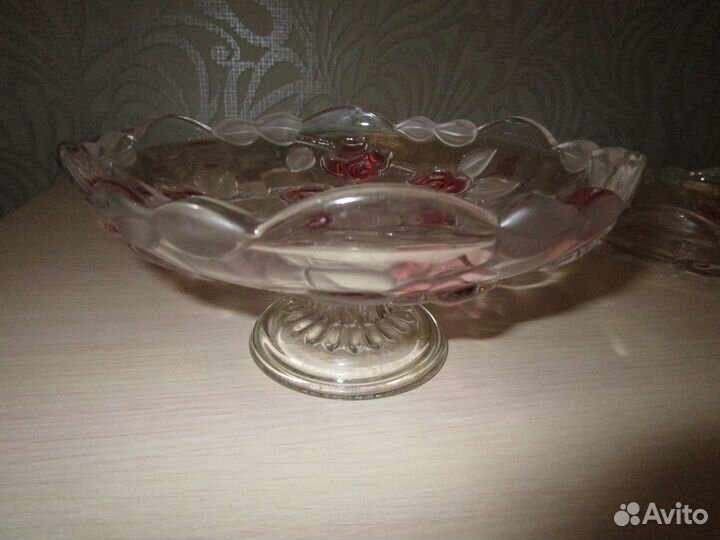 Набор салатников цв стекло Германия