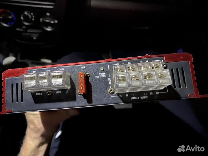 Сабвуфер и усилитель