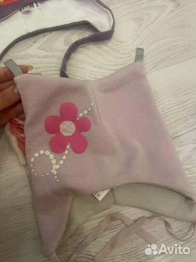 Шапка шлем и другие шапки для девочки