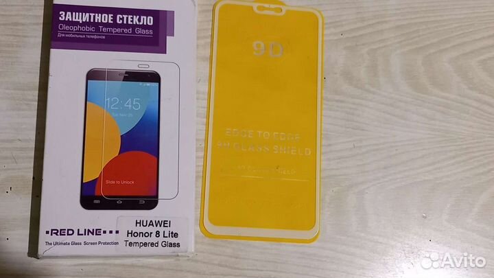 Защитное стекло на huawei Honor 8 lite