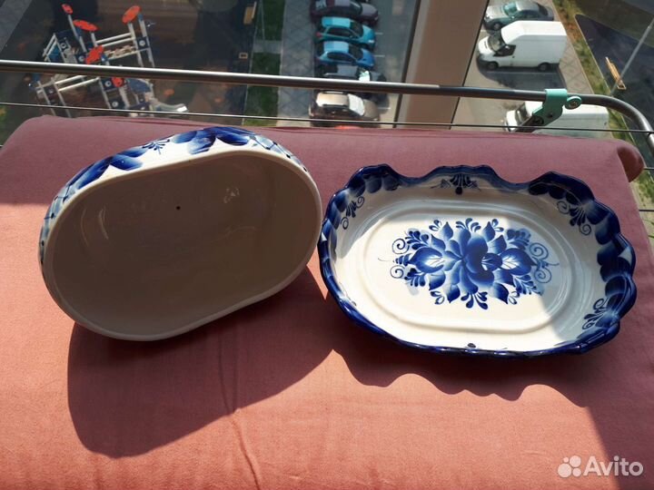 Масленка Гжель