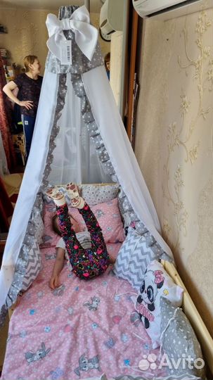 Балдахин и бортики