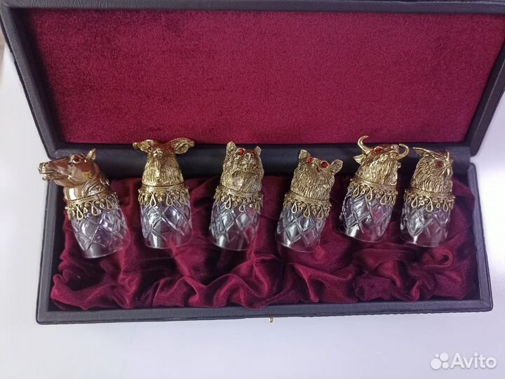 Стопки хрустальные подарочные