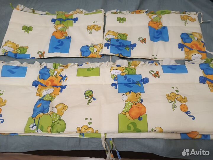 Бортики и балдахин