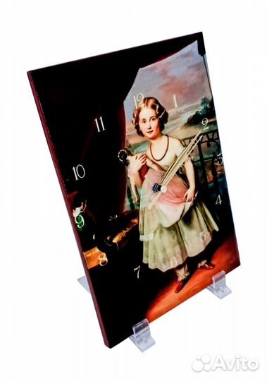 Декоративные часы принцесса саксонии