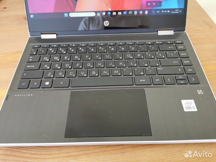 HP Pavilion x360 Convertible 14-dw0016ur сенсорный