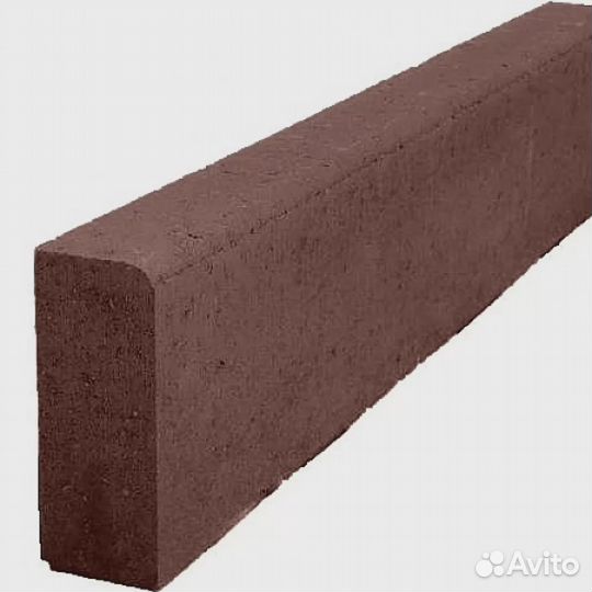 Бордюр тротуарный вибропрессованный 1000х200х80 мм