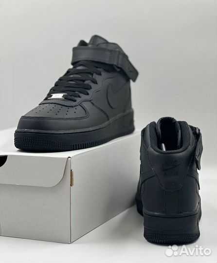 Nike Air Force 1 High черные