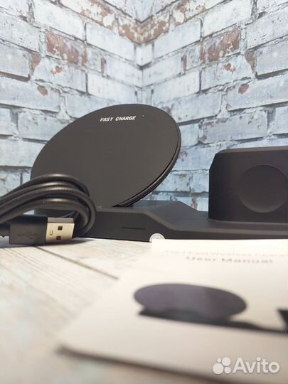 Беспроводная зарядка 3в1