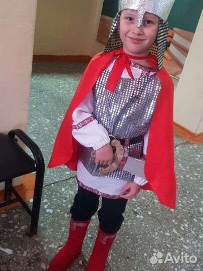 Костюм богатырь 128
