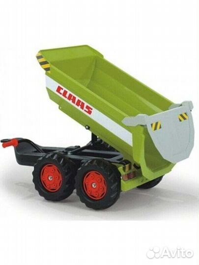 Веломобили Rolly Toys Rolly Toys rollyTrailer Przyczepa wywrotka Halfpipe claas