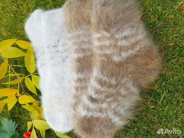 Носки из собачьей шерсти лечебные Ручная работа