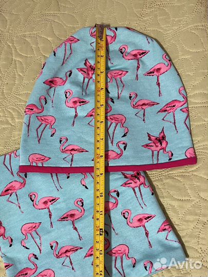 Шапка и снуд для девочки на 4-6 лет