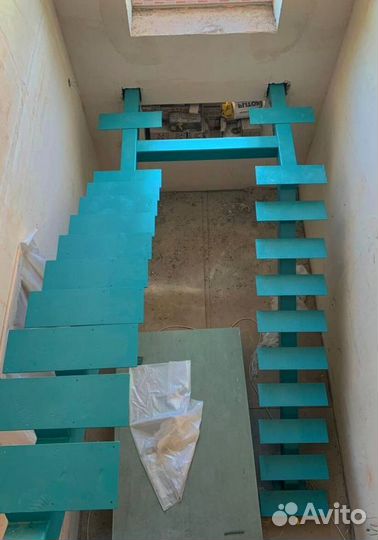 Лестницы прямые под ключ