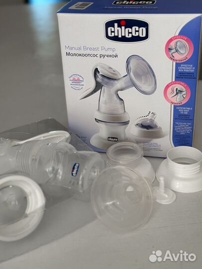 Молокоотсос ручной chicco Италия