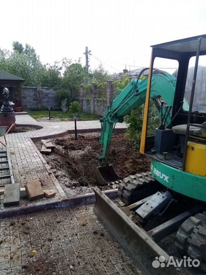Услуги мини экскаватора