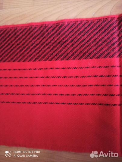 Шерстяной мужской шарф