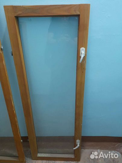 Оконный блок деревянный