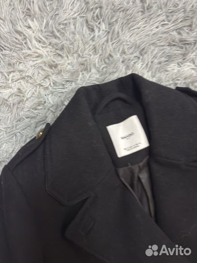 Пальто бушлат mango шерсть M