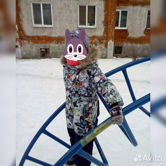 Комбинезон зимний для девочки