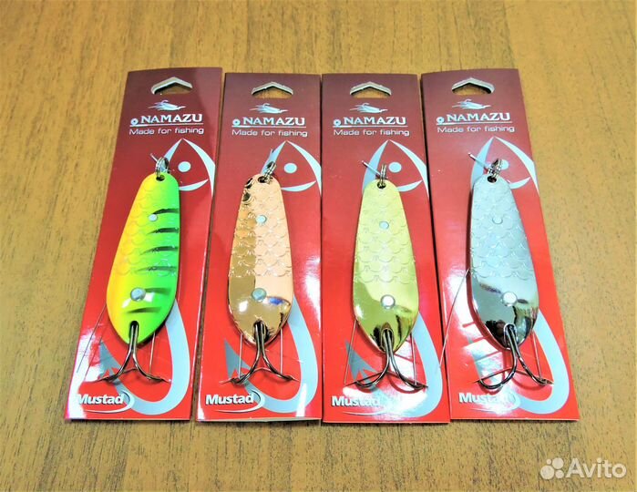 Рыболовные наборы, блесны для рыбалки