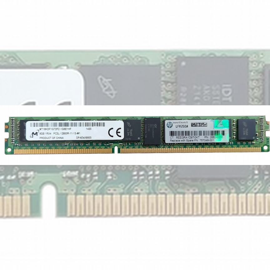 [2660-0355] Оперативная Память Hp Ddr3 8gb 2660-0355