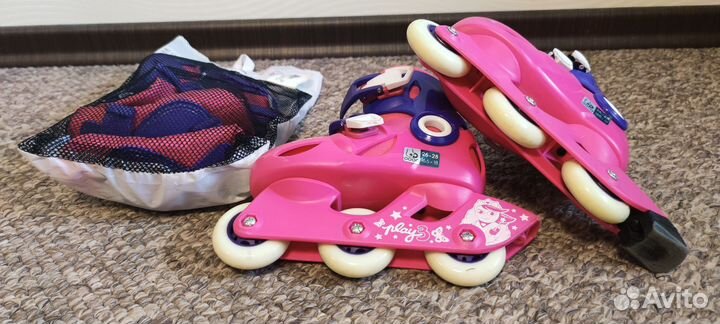 Роликовые коньки раздвижные Oxelo 26-28