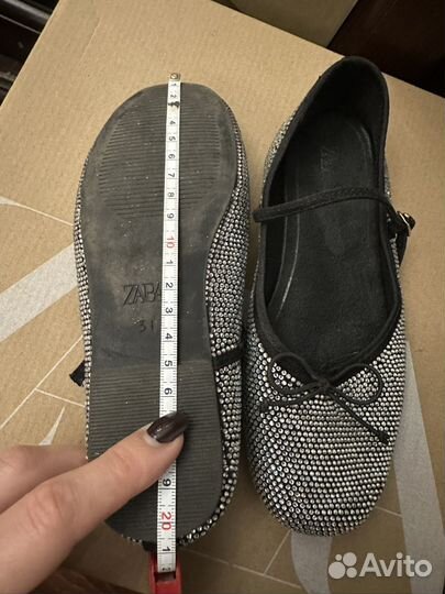 Балетки zara 31