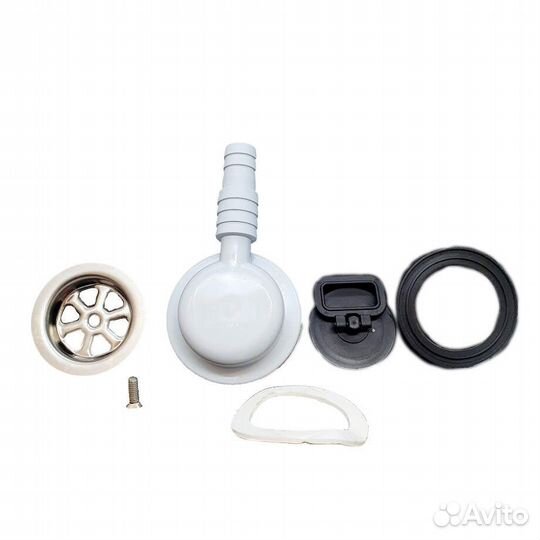 Сифон для раковины угловой 50мм