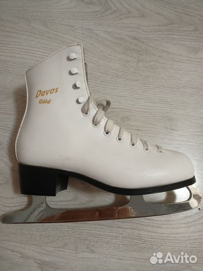 Коньки фигурные Davos Gold 38 размер