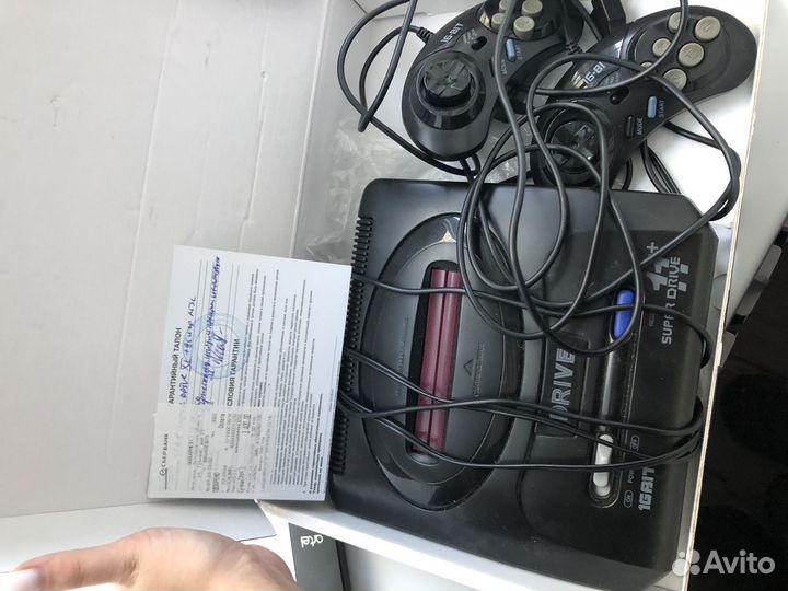 Игровая приставка sega super X drive