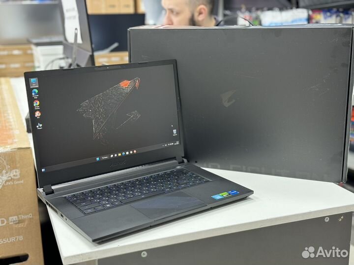 Новый Aorus 15.6 IPS 360Hz RTX4060 140w 16G DDR5