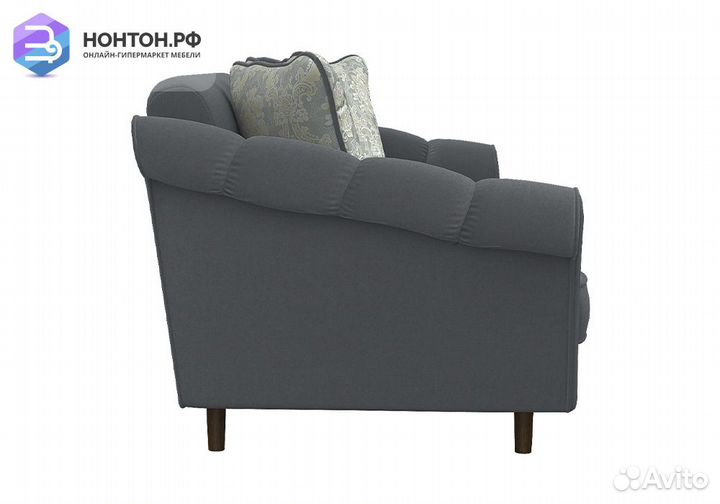 Диван книжка Ника серый