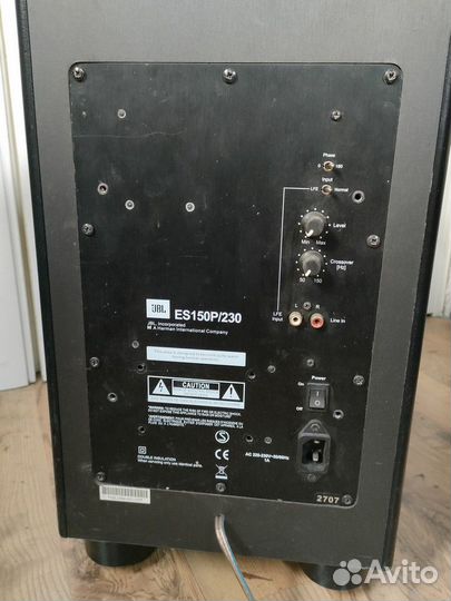 Сабвуфер Jbl e150p/230