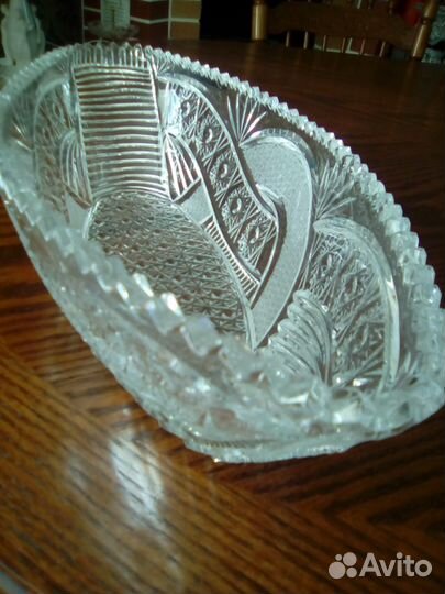 Салатник хрустальный СССР 