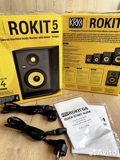 Студийные мониторы KRK Rokit 5 G4