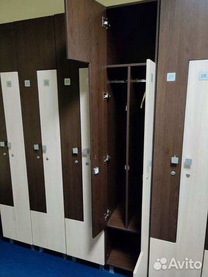 Шкафчики для раздевалки